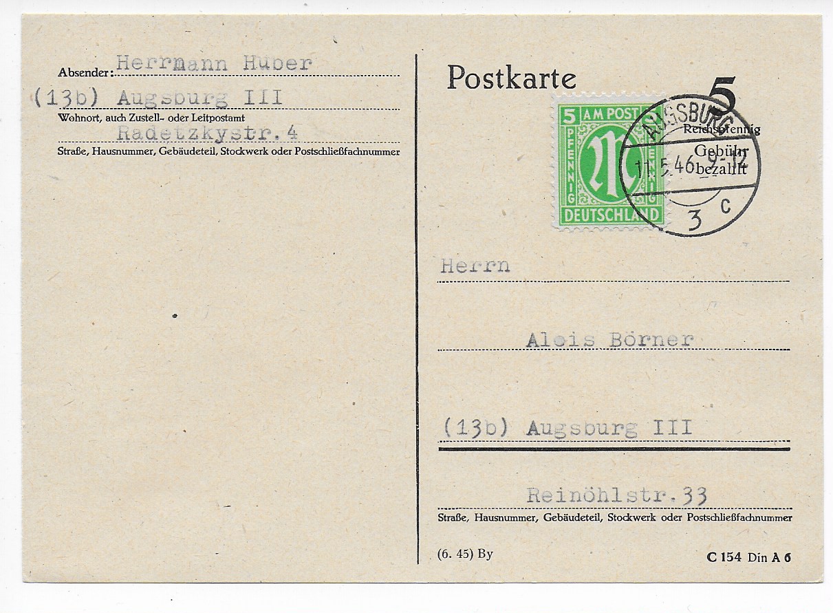 BiZone: 1946 Fee Paid Augsburg