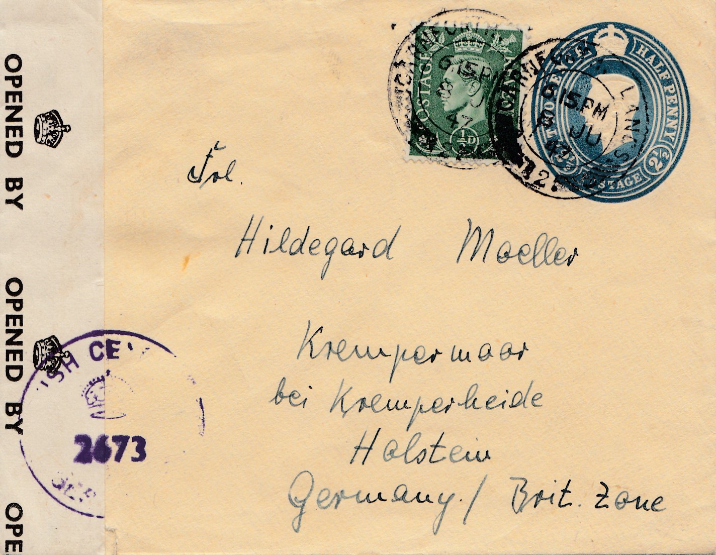 Brief Von England Nach Deutschland Dauer